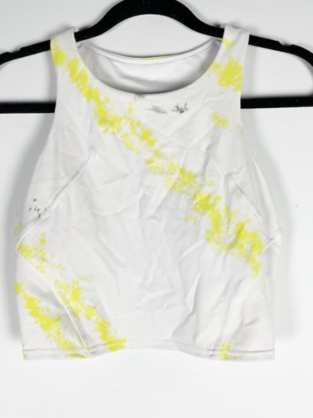 Lululemon Invigorate Training Tank Top Cross Court Wash Electric Lemon Multi 6